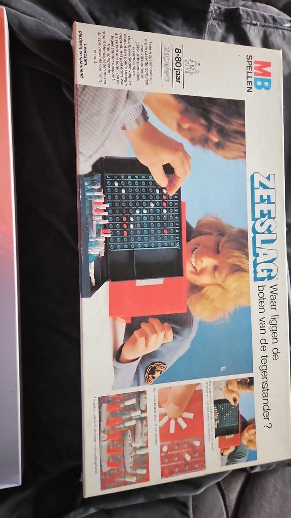 Zeeslag - Klassiek Bordspel, Hobby en Vrije tijd, Gezelschapsspellen | Bordspellen, Een of twee spelers, Ophalen, Gebruikt, Reisspel