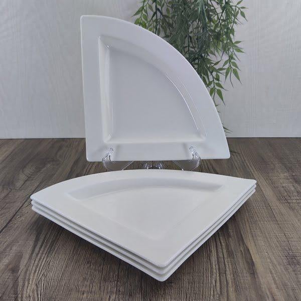 Villeroy & Boch New Wave Bord Driehoek set van 4 (cirkel), Ophalen of Verzenden