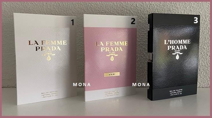 Diverse parfum samples proefjes testers monsters, Verzenden, Nieuw