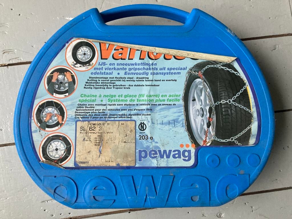 2x Sneeuwkettingen, Ophalen, Gebruikt