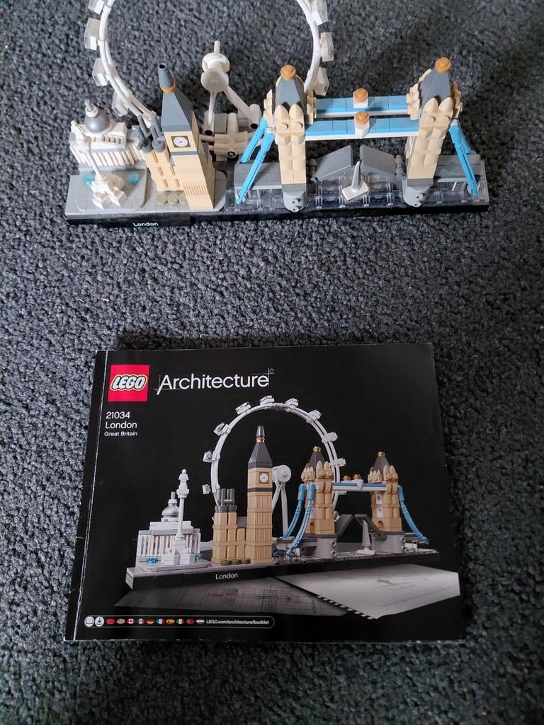 LEGO Architecture 21034 Londen Skyline, Ophalen of Verzenden, Zo goed als nieuw, Complete set, Lego
