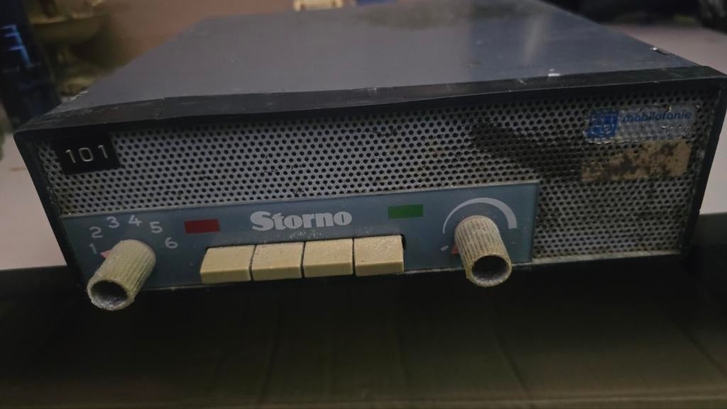 Storno Mobilofonie 101  voor onderdelen, Telecommunicatie, Zenders en Ontvangers, Ophalen of Verzenden, Gebruikt, Zender en Ontvanger