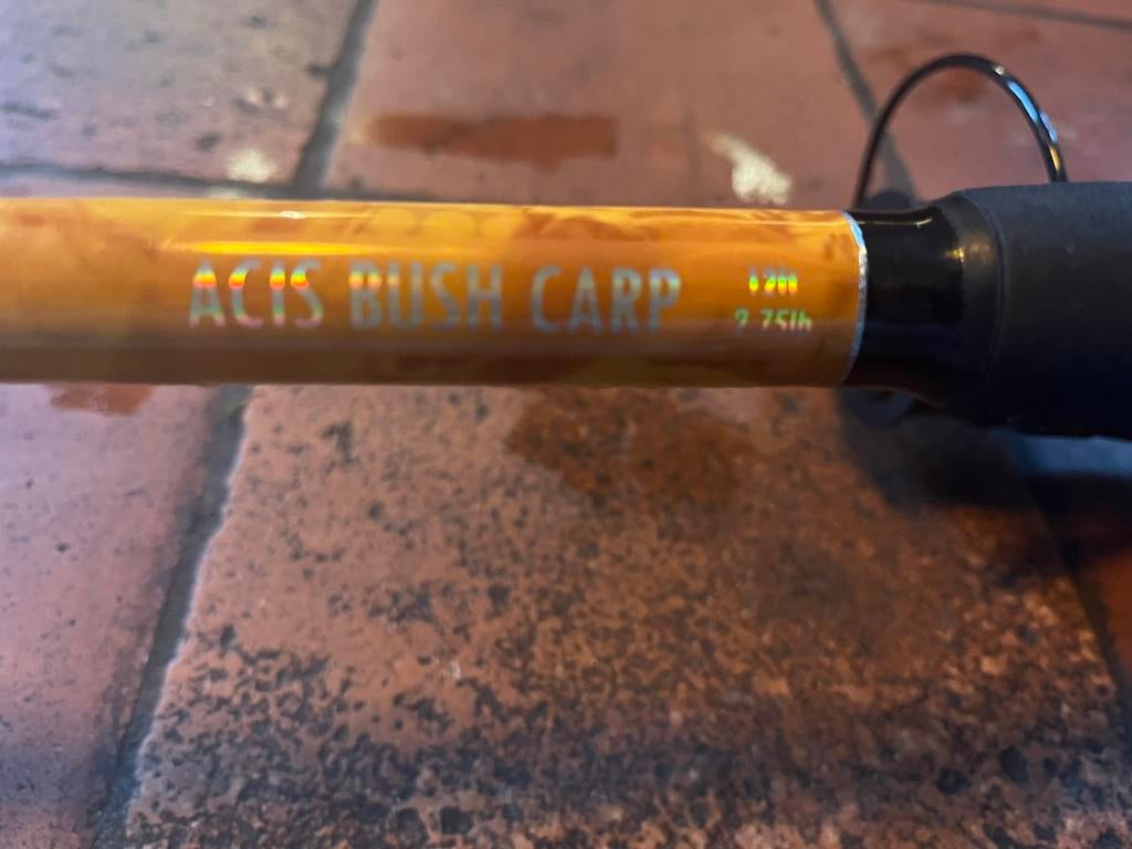 Actis Bush Carp Werphengel met Molen, Watersport en Boten, Ophalen of Verzenden, Gebruikt, Complete set