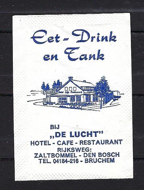 2672 Bruchem hotel cafe rest DE LUCHT, Ophalen of Verzenden, Nederland