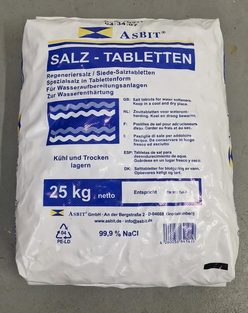 Onthardingszout tabletten voor waterontharder, Witgoed en Apparatuur, Waterontharders, Ophalen, Nieuw, Waterontharder met zout