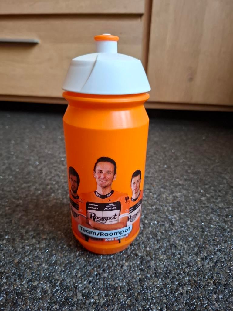Roompot Wielerploeg Bidon - Tacx, Sport en Fitness, Wielrennen, Ophalen of Verzenden, Gebruikt