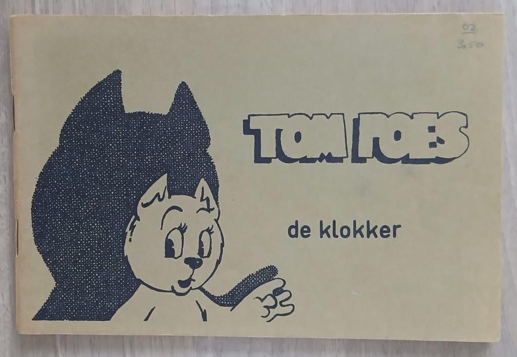 Bommel en Tom Poes. De klokker. 1974. Illegaal, Gelezen, Marten Toonder, Eén stripboek, Ophalen of Verzenden