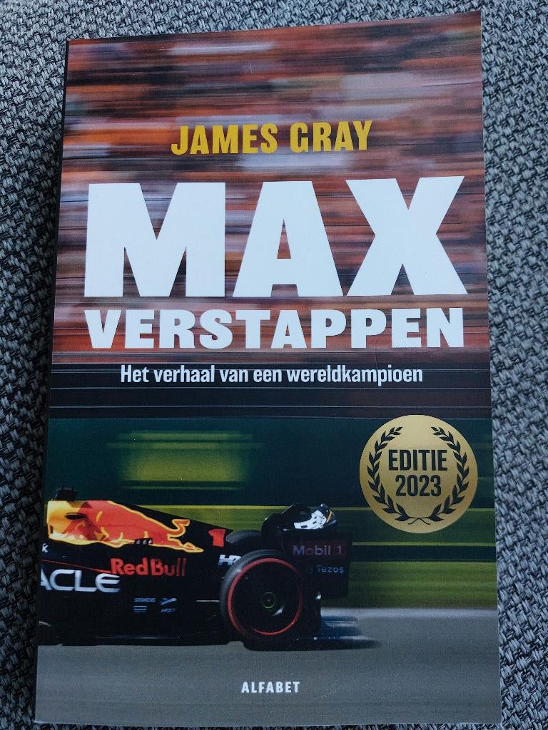 Max Verstappen - Het verhaal van een wereldkampioen, Ophalen, Nieuw, James Gray, Sport