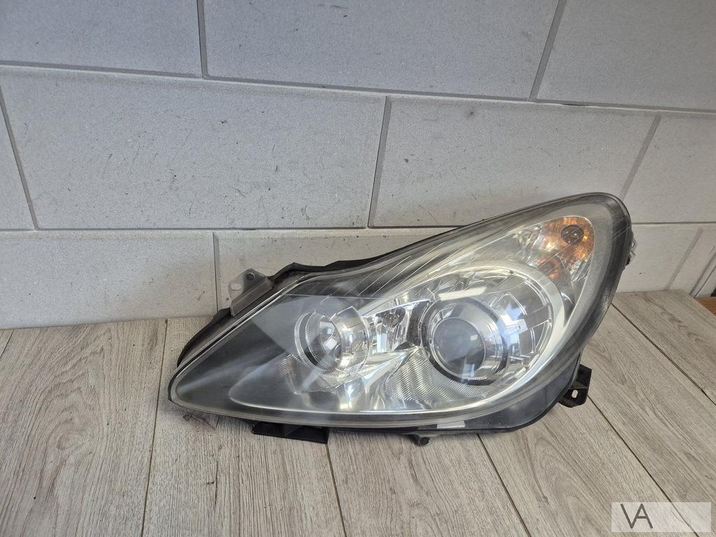 Opel Corsa D 2006 - 2010 koplamp links met AFL 13186385 €100, Auto-onderdelen, Verlichting, Gebruikt, -, -, Opel