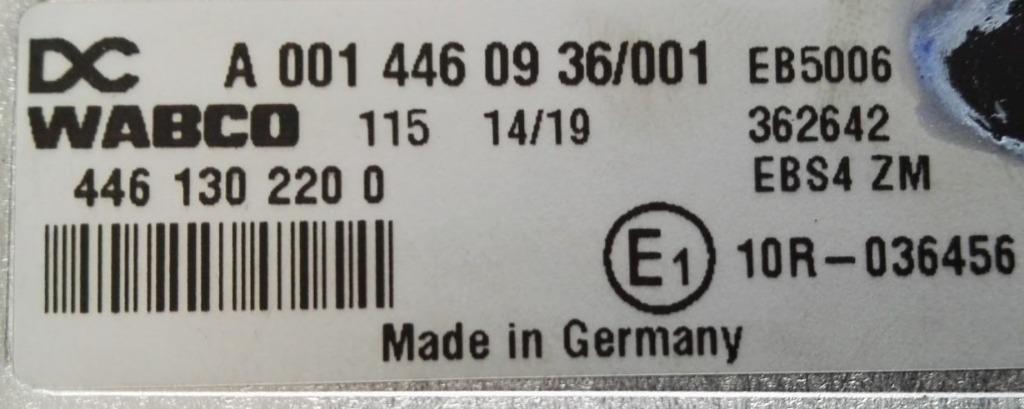 EBS stuur module MB Actros reparatie A0014460936, Ophalen of Verzenden, Gebruikt, Mercedes-Benz