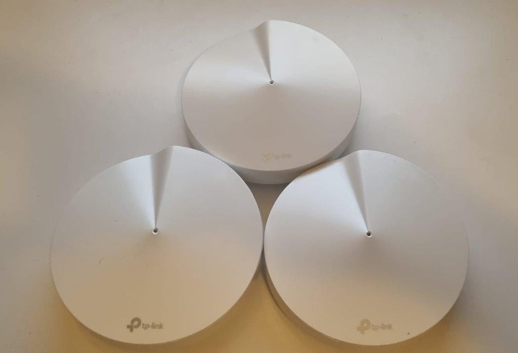 TP-Link Deco M9 Plus - Mesh Wifi - 3- stuks, Computers en Software, WiFi-versterkers, Ophalen of Verzenden, Zo goed als nieuw