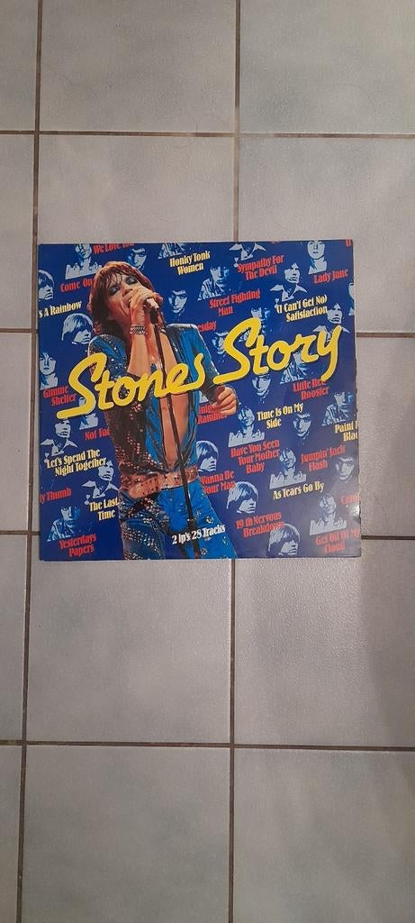 Stones Story 1  Dubbel lp, Cd's en Dvd's, Vinyl | Rock, Ophalen of Verzenden, Zo goed als nieuw, 12 inch, Rock-'n-Roll