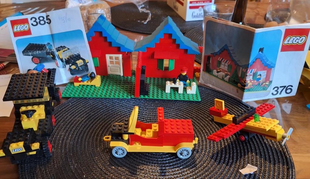 Vintage LEGO Sets - Huizen & Voertuigen, Ophalen of Verzenden, Gebruikt, Complete set, Lego