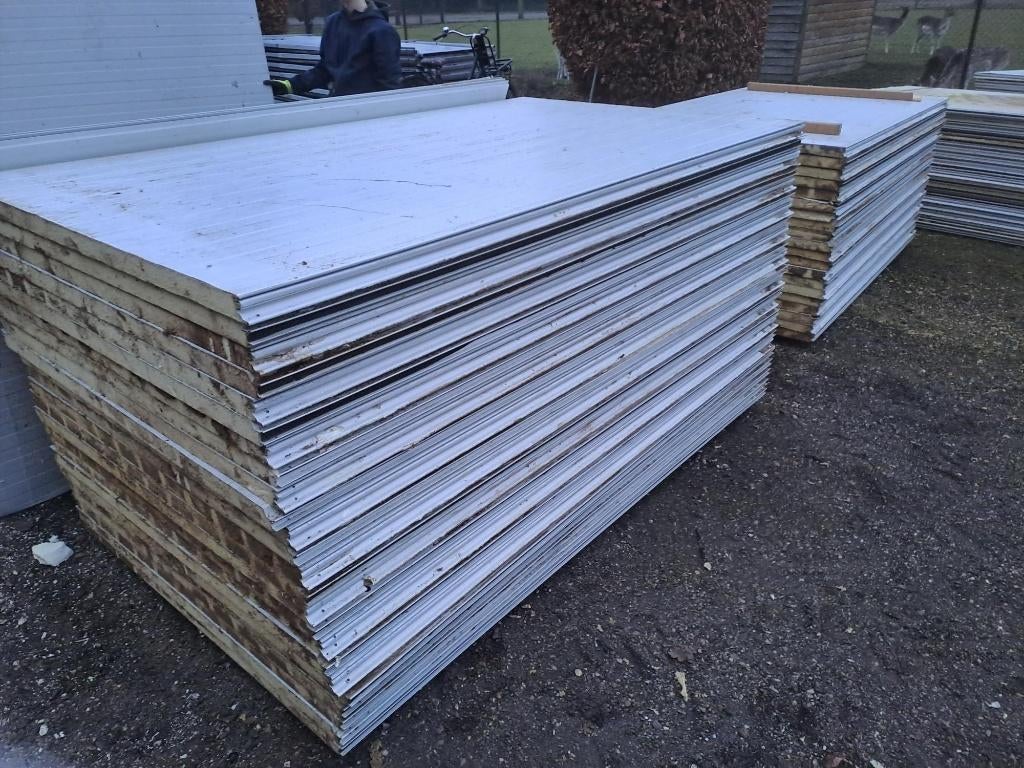 sandwich panelen, Ophalen, Gebruikt, Overige materialen, 50 tot 100 mm