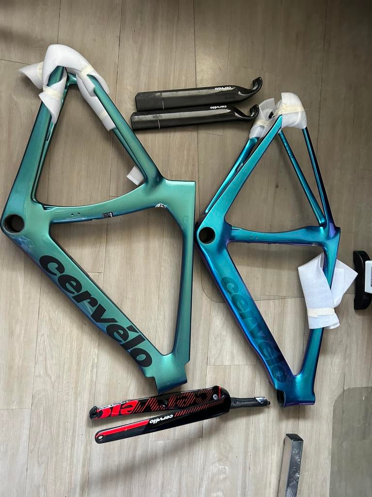 Cervelo onderdelen nieuw en gebruikt frame voorvork etc, Ophalen, Nieuw, Frame
