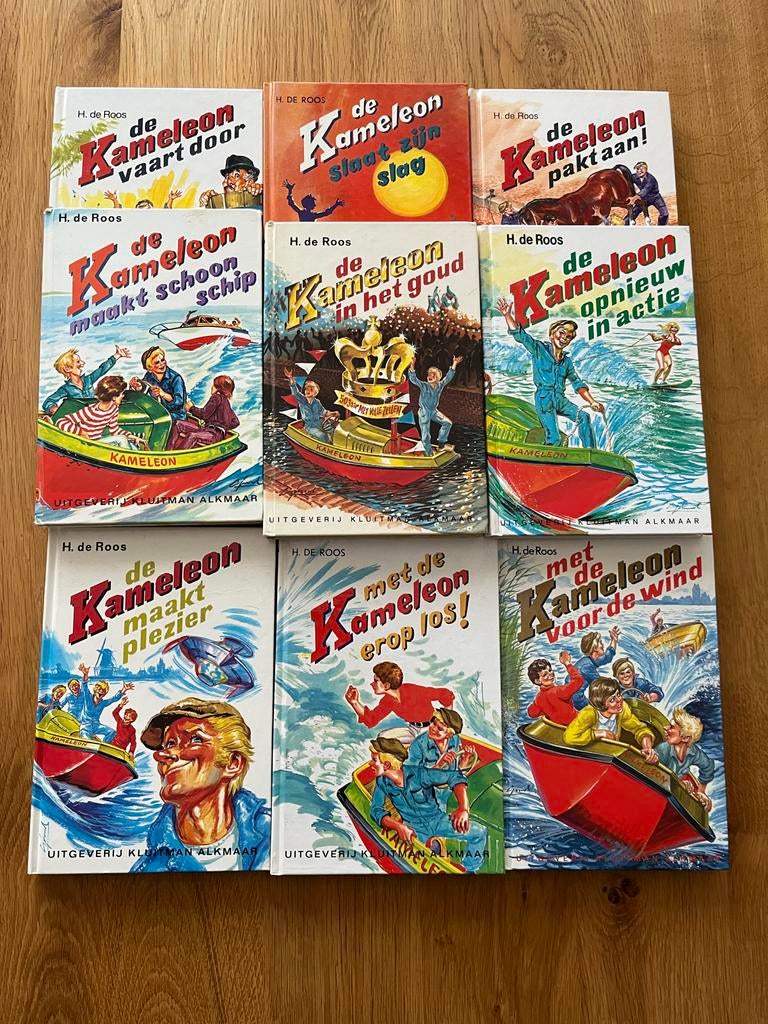 Kameleon Boekjes - H. de Roos - Serie, Boeken, Ophalen, Gelezen, Fictie algemeen
