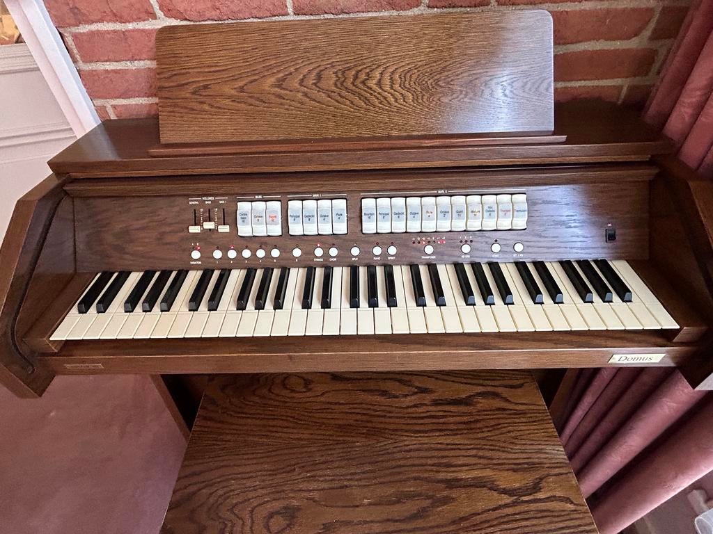 Domus Elektrisch Orgel - Klassiek en Functioneel, Ophalen, Gebruikt, 1 klavier, Orgel