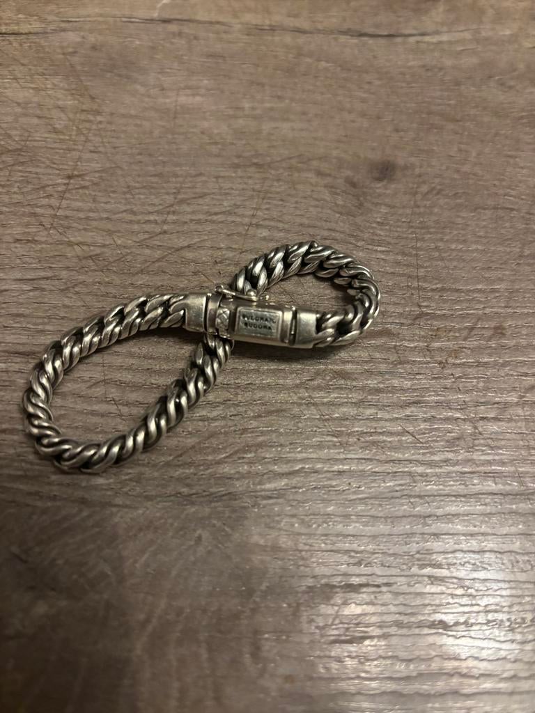 Buddha to Buddha Ben armband, Ophalen of Verzenden, Gebruikt, Zilver, Zilver