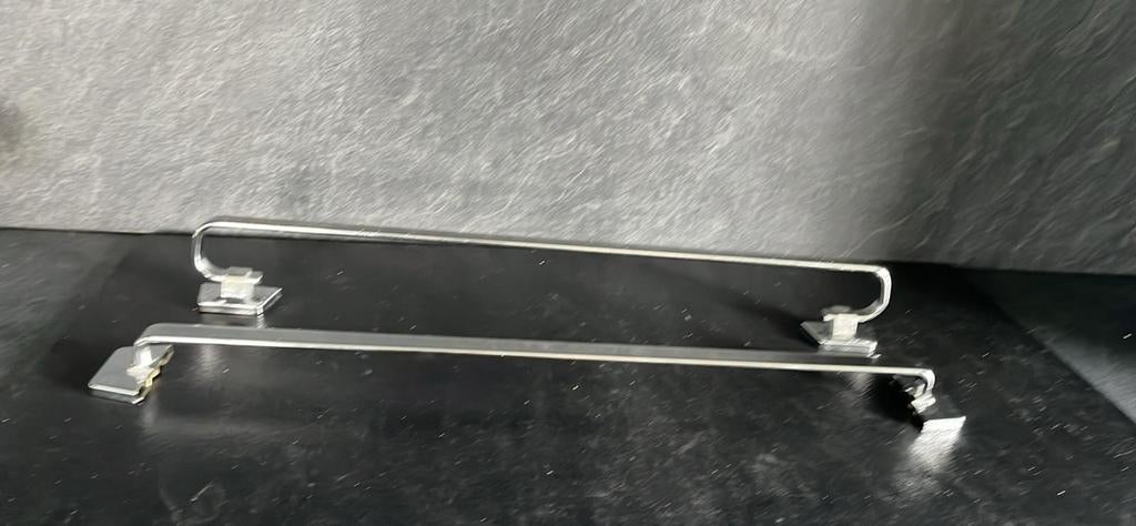 2 Chrome wandbeugels, Ophalen of Verzenden, Zo goed als nieuw, Toilet