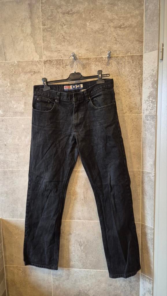 Zwarte Jinglers Jeans W34, Kleding | Heren, Zwart, Ophalen of Verzenden, Zo goed als nieuw, Jinglers