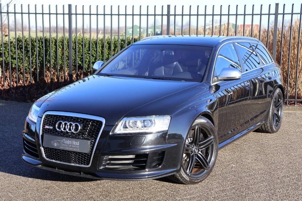Audi RS6 5.0 FSI C6 Avant Quattro, Automaat, Zwart, Vierwielaandrijving, 4991 cc