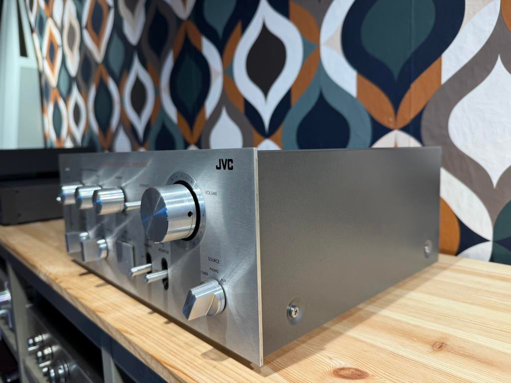 JVC JA-S31, gereviseerd, zeer mooi, met garantie, Ophalen, Contact@vintageaudiobreda.nl, JVC, Zo goed als nieuw