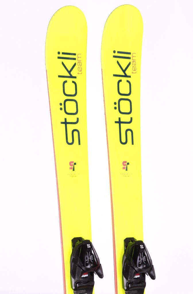 148 kinder ski's STOCKLI STORMRIDER TEAM 85, grip walk, Sport en Fitness, Overige merken, Gebruikt, 100 tot 140 cm, Ophalen of Verzenden