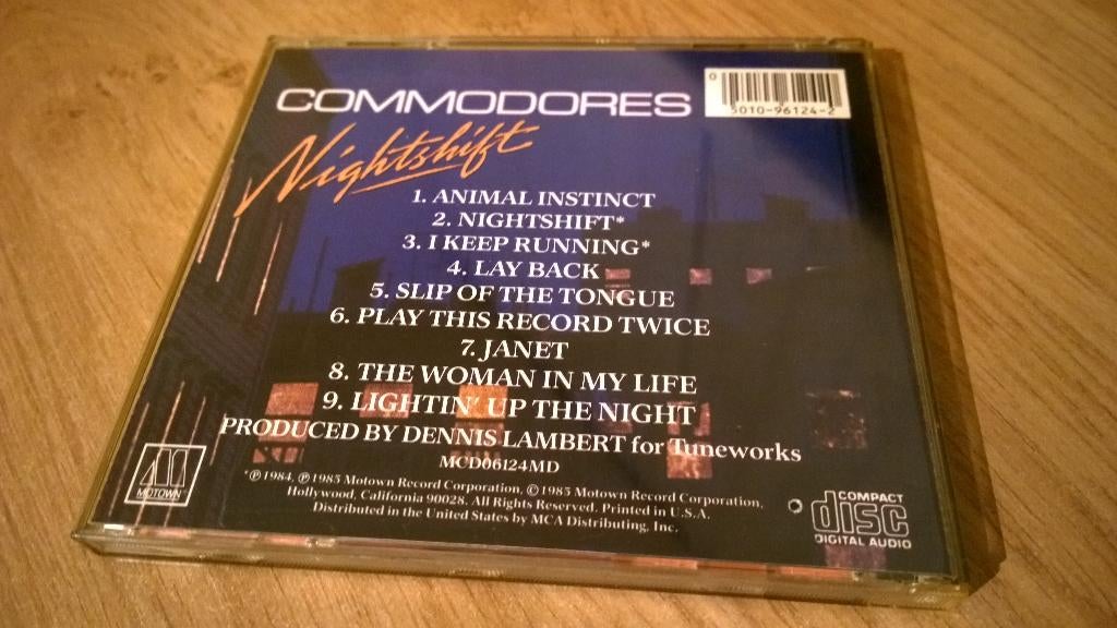Commodores ‎– nightshift, Ophalen, Gebruikt, R&B