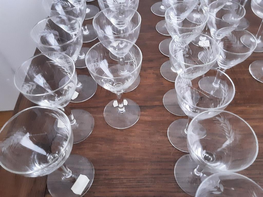 Vintage glaswerk met korenaar, Ophalen, Overige typen