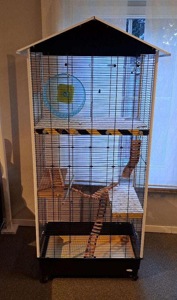 kooi geschikt voor vogels of ratten, Dieren en Toebehoren, Knaagdieren en Konijnen | Hokken en Kooien, Ophalen, Kooi, Eekhoorn