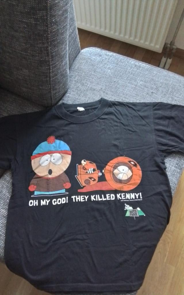 Southpark T-Shirt, maat L., Kleding | Heren, Ophalen of Verzenden, Zwart