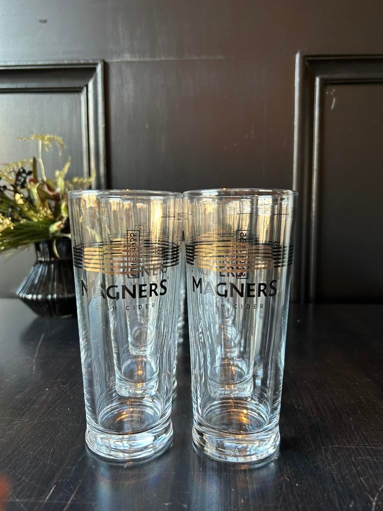 Magners irish cider glazen, Ophalen, Glas of Glazen, Overige merken