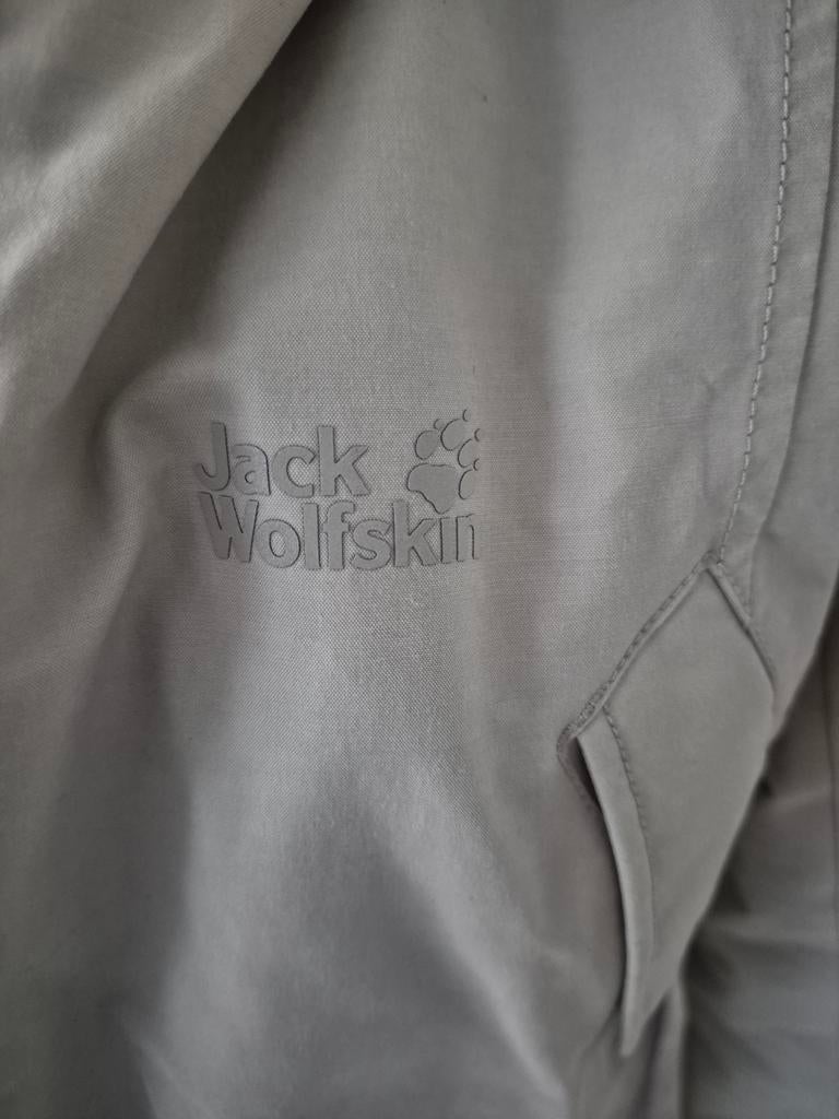 Jack Wolfskin parka jas., Maat 38/40 (M), Beige, Ophalen of Verzenden, Jack Wolfskin