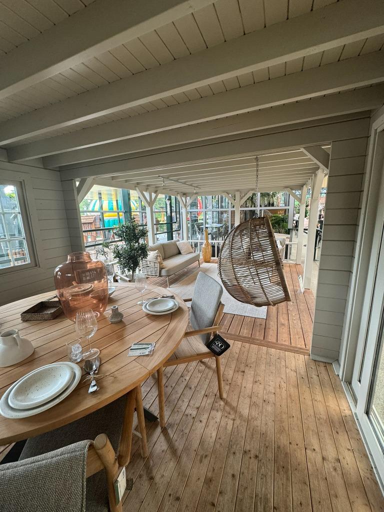 Showmodel Tuinhuis Lugarde | Maatwerk - OP = OP, Tuin en Terras, Tuinhuizen, Ophalen, Tuinhuis, Zo goed als nieuw, 2 ramen