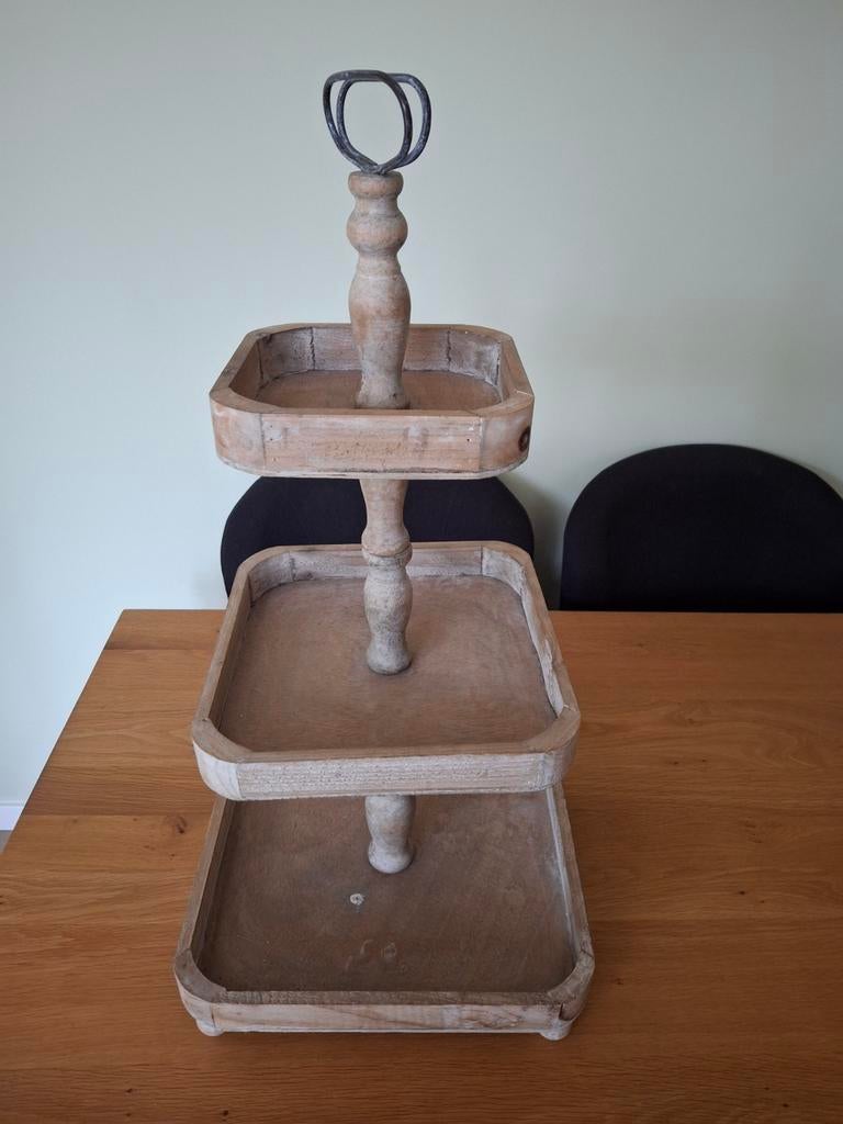 Houten etagere, Antiek en Kunst, Ophalen