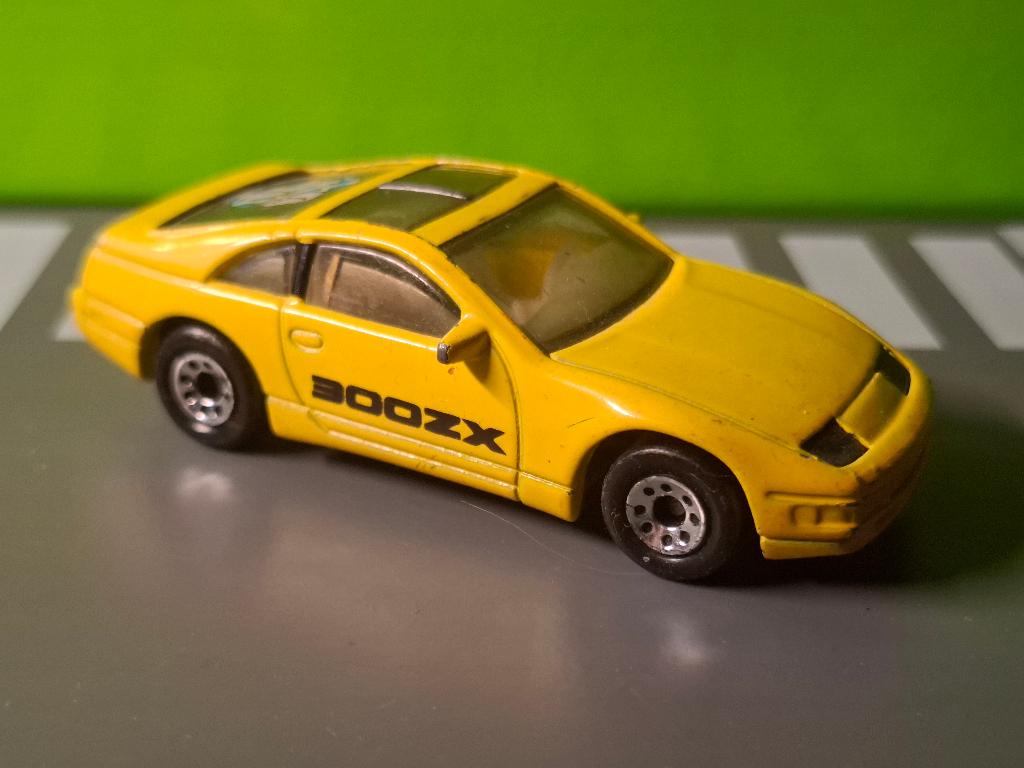 Matchbox - Nissan 300ZX [geel] 1/62, Ophalen of Verzenden, Gebruikt, Auto