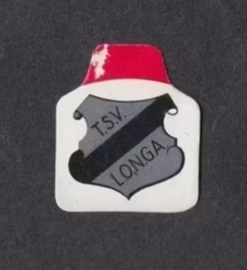Embleem Logo Voetbalclub TSV LONGA Tilburg 1960., Ophalen of Verzenden, Zo goed als nieuw