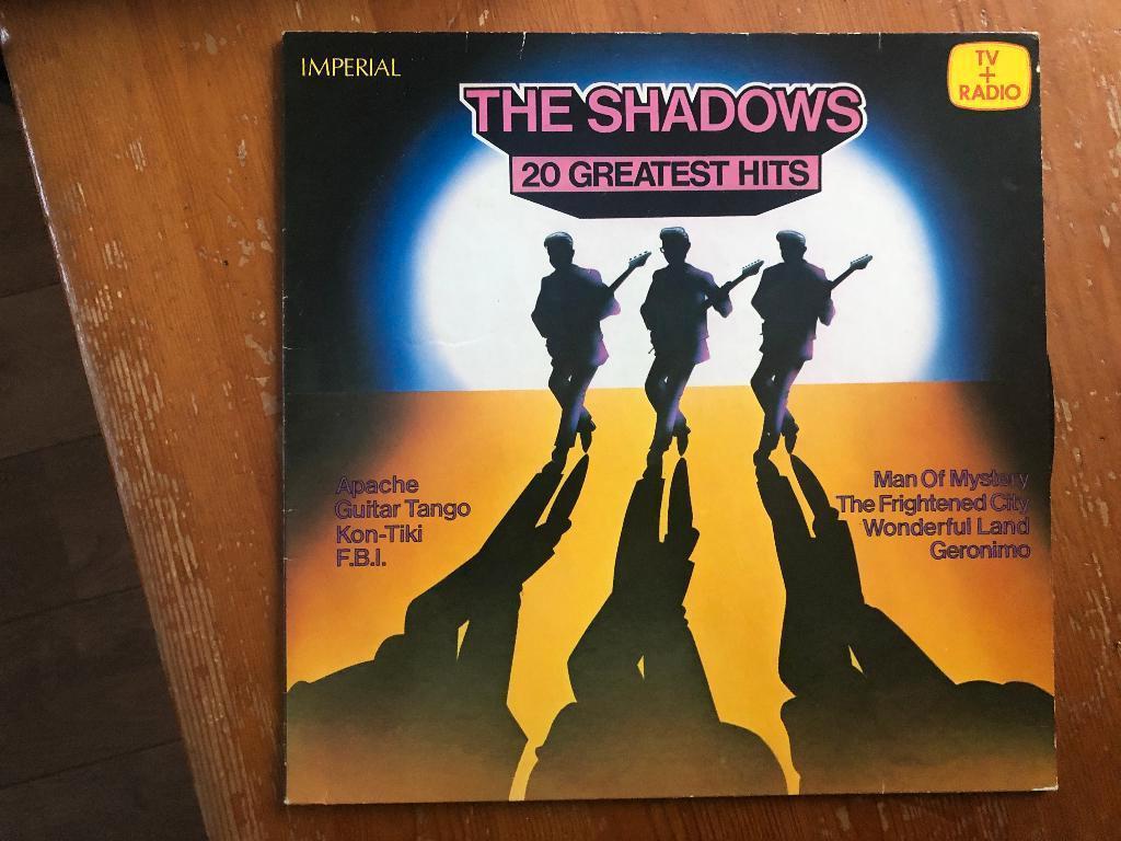 THE SHADOWS  20 GREATEST HITS  op IMPERIAL   ORGINEEL, Cd's en Dvd's, Vinyl | Pop, Ophalen of Verzenden, Gebruikt, 12 inch