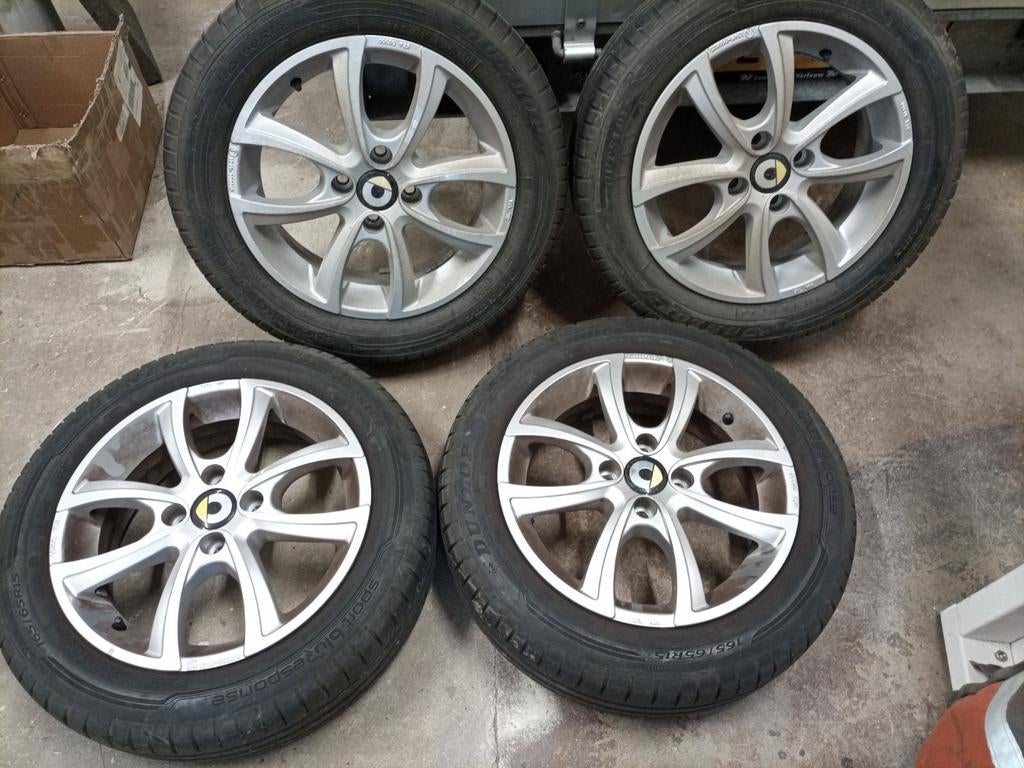 Smart zomerset zgan velgen!, Auto-onderdelen, Banden en Velgen, Ophalen, Gebruikt, 15 inch, Banden en Velgen