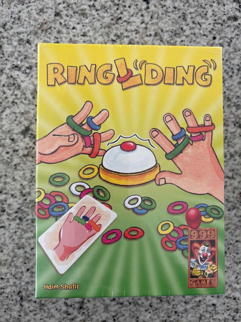 Nieuw Ring L Ding behendigheidsspel (4+ jaar), Vijf spelers of meer, Ophalen, Nieuw