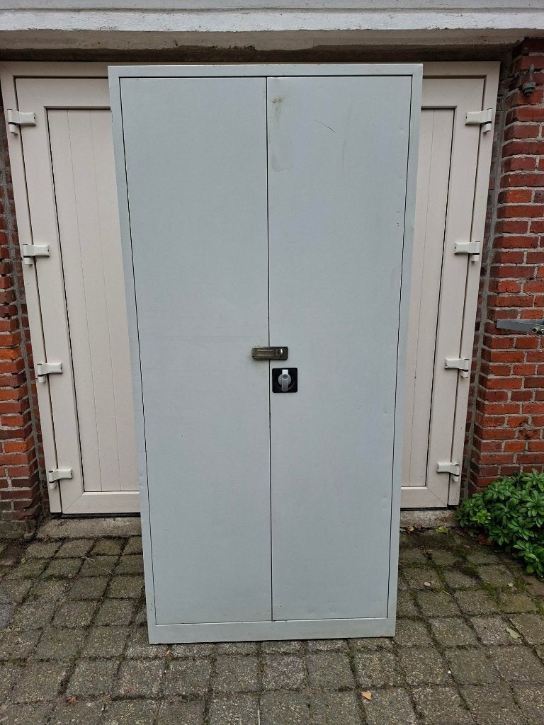 Goede metalen kast, archiefkast, dossierkast, werkplaatkast!, Huis en Inrichting, Ophalen, Gebruikt, 50 tot 100 cm, 150 tot 200 cm