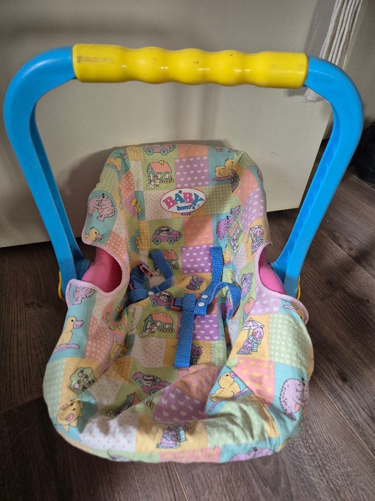 Babyborn maxicosi 5 euro, Ophalen, Zo goed als nieuw, Babypop
