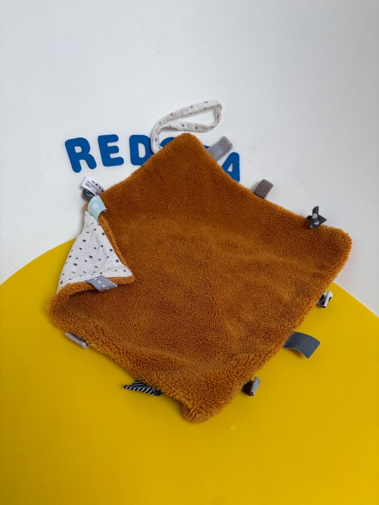 1244 snoozebaby snooze baby doekje bruin, Kinderen en Baby's, Speelgoed | Knuffels en Pluche, Ophalen of Verzenden, Zo goed als nieuw
