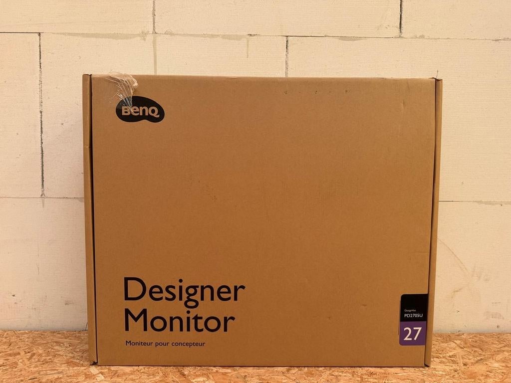 BenQ PD2705U 4K Monitor voor Mac - 27 inch IPS USB-C, IPS, USB-C, Onbekend, BenQ Corporation