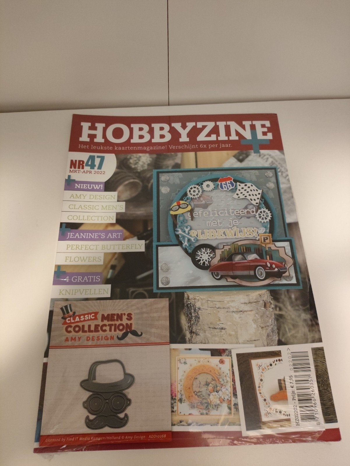Hobbyzine nr. 47 - Knutselmagazine met knipvellen, Nieuw, Meerkleurig, Papier of Karton, Overige merken