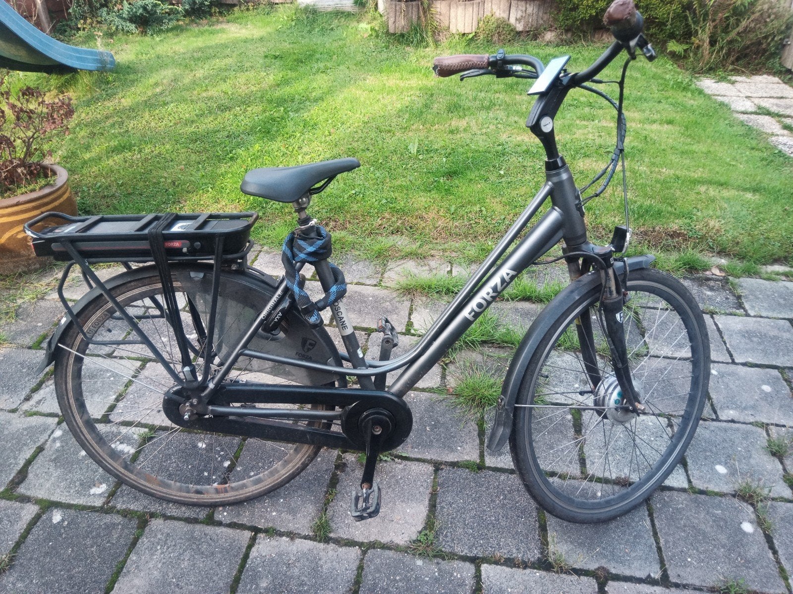 Forza elektrische fiets met accu en lader, Gebruikt, 51 tot 55 cm, 30 tot 50 km per accu, Ophalen