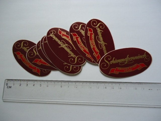 sticker oud Schimmelpenninck sigaar sigaren cigar cigars NL, Verzenden, Zo goed als nieuw, Bedrijf of Vereniging