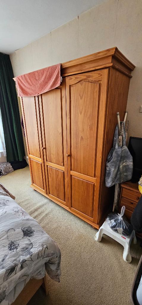 Kledingkasten, Huis en Inrichting, Kasten | Kledingkasten, Ophalen, Gebruikt, 100 tot 150 cm, 150 tot 200 cm