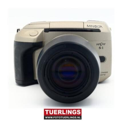 Minolta Vectis S-1+56-170mm macro 4.5-5.6, Ophalen of Verzenden, Zo goed als nieuw, Spiegelreflex, Minolta