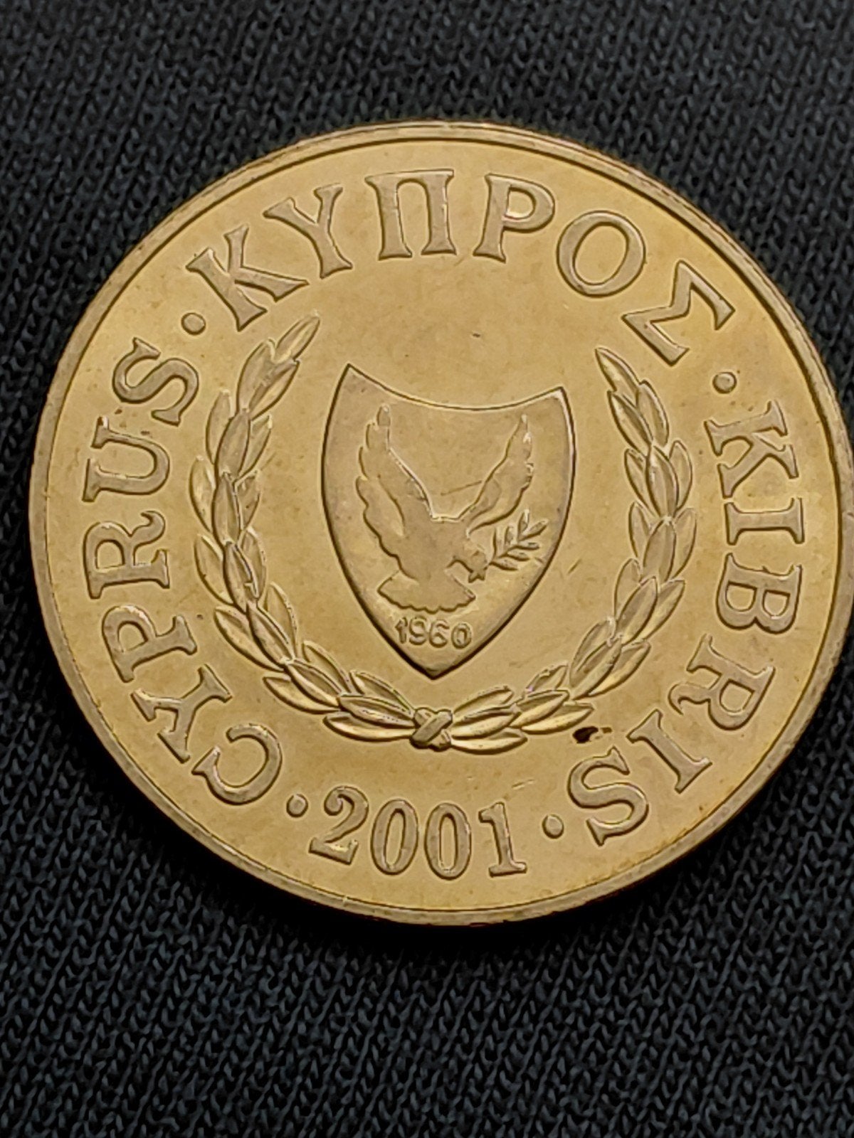 Cyprus 20 Cent 2001 Pr, Verzenden, Overige landen, Losse munt